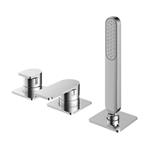 Badrandkraan Hotbath Gal Mengkraan Met 2-Weg Omstel Zonder Uitloop Chroom