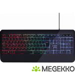 Gembird KB-UML-03 toetsenbord USB QWERTY Amerikaans Engels Zwart