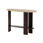 Wandtafel Miami | 110 cm | Organisch | Travertin | Mangohout