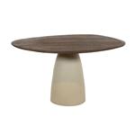 Eetkamertafel Cornetto | 140 cm | Organisch | Malaga Brown | Leverbaar vanaf week 24