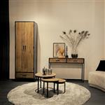 Sidetable Sturdy 2 Lades 120x35x80 cm