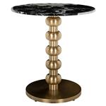 Bistrotafel Witlox 75Ø (Black/gold) | Richmond Interiors