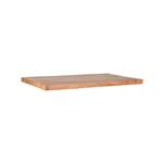 Restauranttafel Blad 120x70 cm Rough Mangohout l Zwart Metaal | Leverbaar Vanaf Week 29, 18 juli