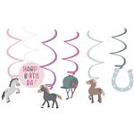 Swirl Decoration Horses /6