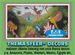 verhuur jungle party aankleding palmboom etc.