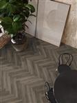 FLOORLIFE Plak PVC Yup Herringbone Dark Grey