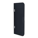 Urinoirscherm Schaamschot Aqua Splash Perry 40x90 cm Rookglas Zwart