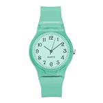 Jelly Horloge voor Dames - Kwarts Uurwerk Silicoon Bandje - Groen