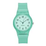 Jelly Horloge voor Dames - Kwarts Uurwerk Silicoon Bandje - Groen