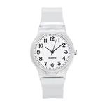 Jelly Horloge voor Dames - Kwarts Uurwerk Silicoon Bandje - Wit