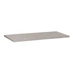 Wastafelblad Beton 99.5x45.7x2.5 cm Beton Grijs