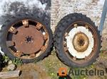 Smalle tractorwielen met Michelin Bibagrip banden