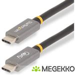 StarTech.com 1m USB4 Kabel, USB-IF Gecertificeerde USB-C Kabel, 40 Gbps, USB Type-C Data Transfer Ka