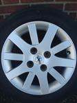 15 Inch Hockenheim Velgen Peugeot 207 CC 4x108