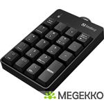 Sandberg USB Wired Numeric Keypad numeriek toetsenbord