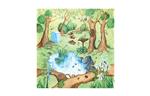 Speelmat ontdektafel - Tuff Tray - bos