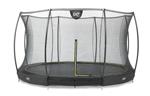 Inground trampoline met veiligheidsnet (rond)