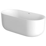 Vrijstaand Bad Xenz Mauro 180x84x64 cm Solid Surface Wit