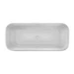 Vrijstaand Bad Xenz Cristiano 170x75x63 cm Solid Surface Wit