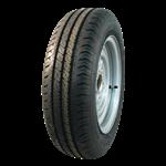 GT radial Luchtband + wiel 145/70 R13 Kargomax ST-4000 M+S + 4½Jx13H2 ET20 85/130/4 84 N staal grijs