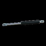 Hahn Gasdrukveer (G) 14-28 300 750 1750N cilinder met 2 componenten lak gitzwart RAL 9005
