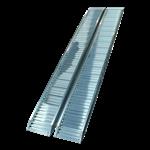 Metalmec Set oprijplaten recht aluminium 3000 x 360 opleglip ( L standaard )