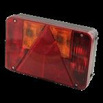 RADEX Achterlicht Radex serie 5900 links, centrale stekkeraansluiting 5-polig