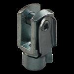 Novio Gaffel met borgclip GG32* M8x16 Inb. 32 verzinkt
