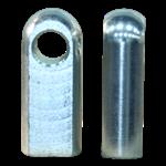 Hahn Schroefoog vlak M8 AR27 verzinkt 27mm Ø8,1mm t=10mm 15mm