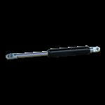 Hahn Gasdrukveer (G) 14-28 300 702 1500N cilinder met 2 componenten lak gitzwart RAL 9005