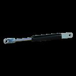 Hahn Gasdrukveer (G) 08-19 200 1 500 AU19 (M8 Ø8,1 t=10) AB11 (Ø8,1 t=10) 750N cilinder met 2 compon
