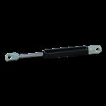 Hahn Gasdrukveer (G) 10-23 200 483 300N cilinder met UV lak gitzwart RAL 9005