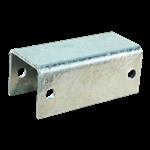 KNOTT Adapterplaat oplooprem KRV13 vierkant 60