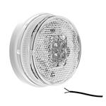 Fristom LED breedtelicht wit, 500mm kabel open eind 12-24V