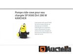 vuilwaterpomp KÄRCHER SP 9.500 vuil