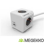 Allocacoc BN1030 Powercube stekkerdoos USB-A en USB-C