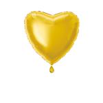 Classic Gold Heart Shaped 18