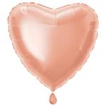 Rose Gold Heart Foil Balloon 18