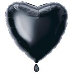 Solid Heart Foil Balloon 18