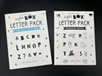 Lightbox letter voordeelset: ABC dieren + Funky letters