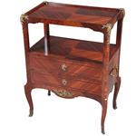 Uitzonderlijke kwaliteit Etagiere of commode Napoleon III ca 1865 Palissander en brons (No.281445)
