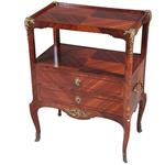 Uitzonderlijke kwaliteit Etagiere of commode Napoleon III ca 1865 Palissander en brons (No.281445)
