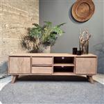 TV-Meubel Bibi | Mangohout | 180x60x40 cm