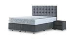 Opberg Boxspring Avec 180X220 Bruin