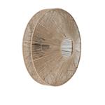 Wandlamp Ø43x43 cm LYRA naturel+mat zwart