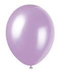 Lila Ballonnen Glans Latex 30cm 10st