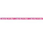 Happy 1st Birthday Pink Prism Banner, 12 ft