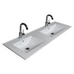 Badmeubelset Aquasplash Salt 120x46cm Greeploos 4 Lades Met Wastafel 2 Kraangaten Whisky Oak