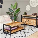 Salontafel Britt Dubbel Blad 110x60x45 cm | Leverbaar Vanaf Week 24