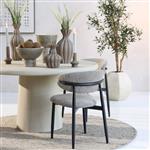 Eettafel Ø140x76 cm KULONA crème | Rond | Light & Living